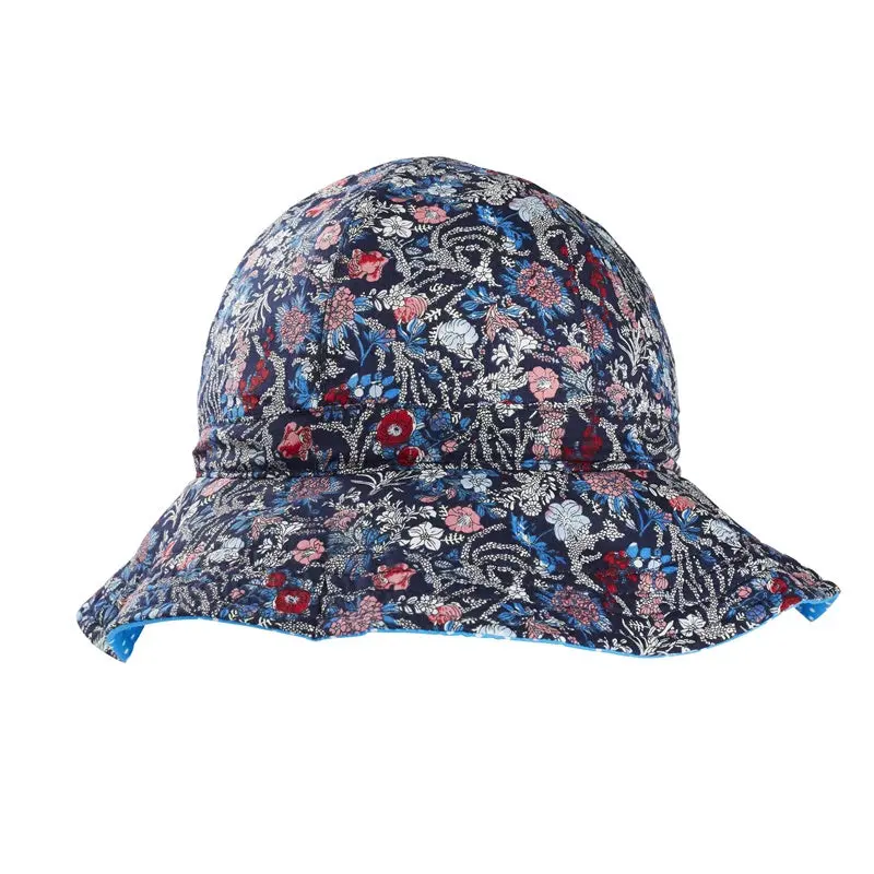 Acorn - Marina Floral Floppy Hat 1