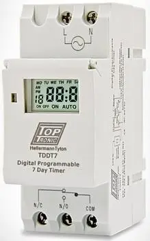 Hellermanntyton 7 Day Digital Timer Tddt7 1