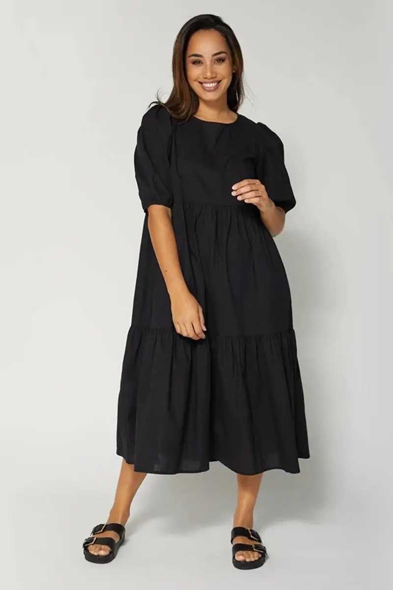 Stella + Gemma - Daisy Dress - Black 1