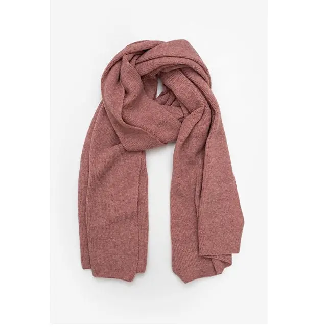 Antler - Block Knit Scarf -  Rose Pink 1