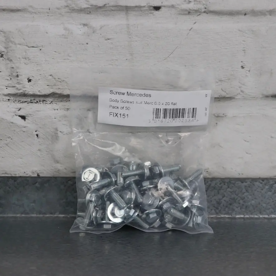 Workshop Warehouse 50 Body Screws (Mercedes) 1
