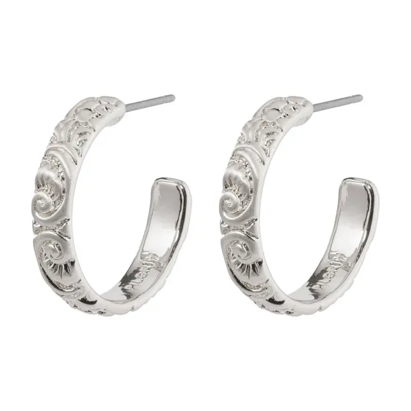 Pilgrim - Blair Earrings - Silver Plated 1