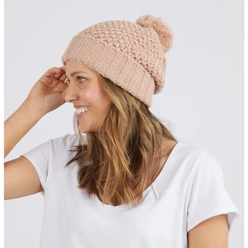 Elm - Berry Beanie - Tan 1
