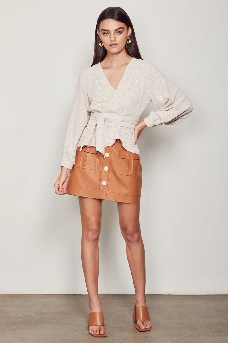Wish - As It Goes Blouse - Natural 1