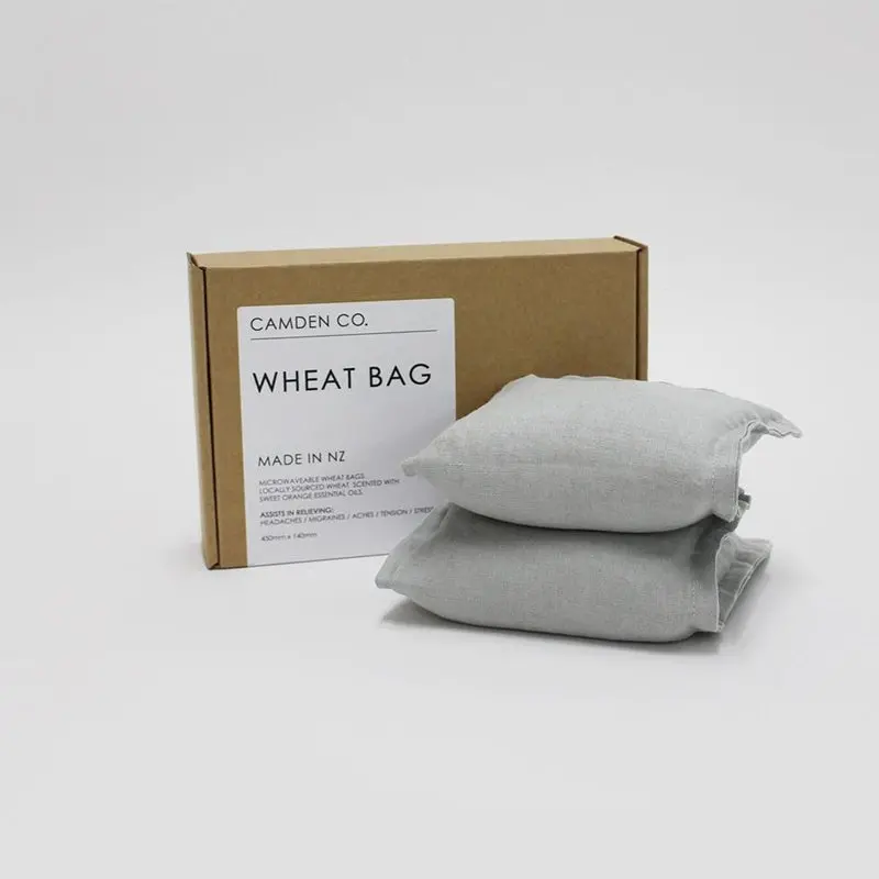 Camden Co - Wheat Bag - Linen Dove Grey 1