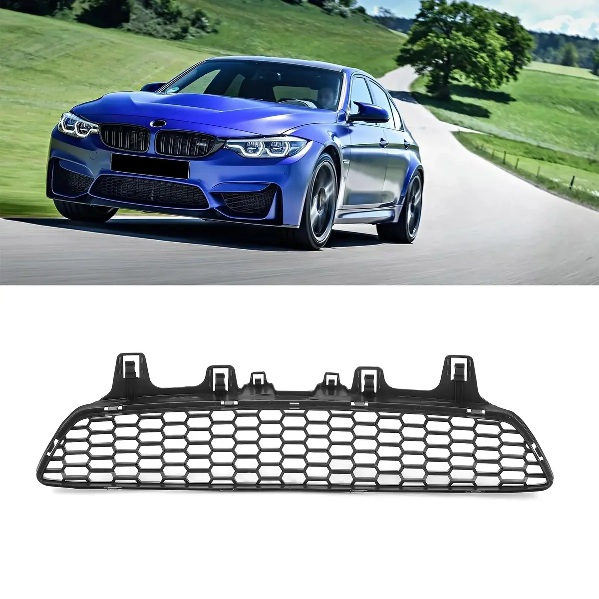 51118054301 + 51118054302 + 51118054294 Air Intake Open Mesh Grille 1
