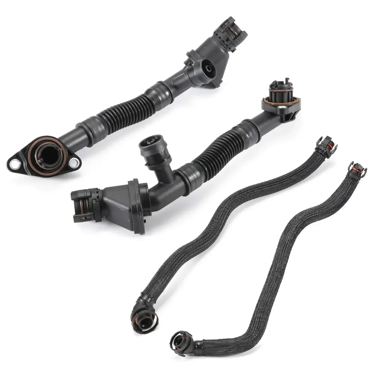 Us 11157575641 + 11157575640 + 11157646087 + 11157646086 Crankcase Vent Pipe Hoses 1