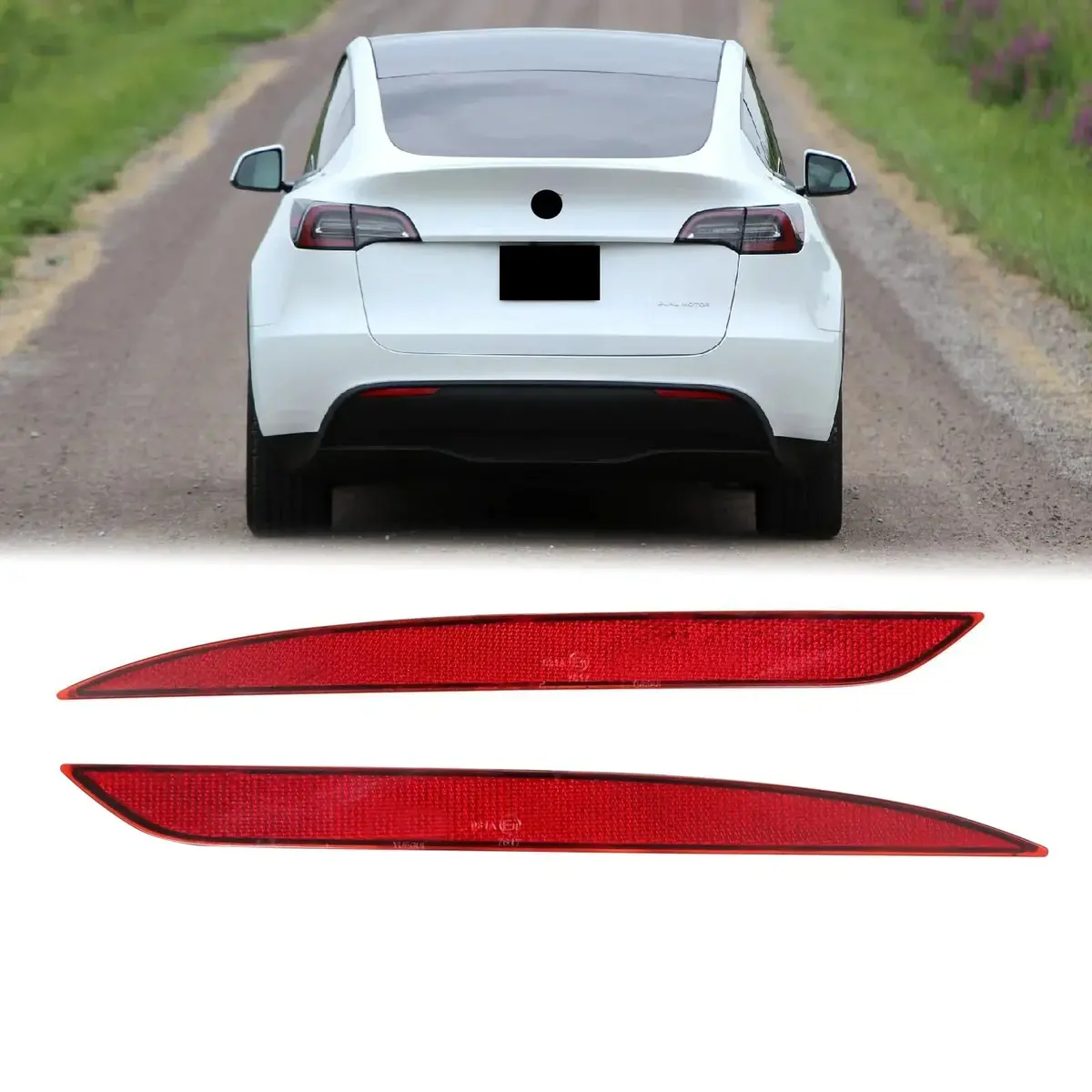 1495817-00-C 1495818-00-C Rear Bumper Reflector 1