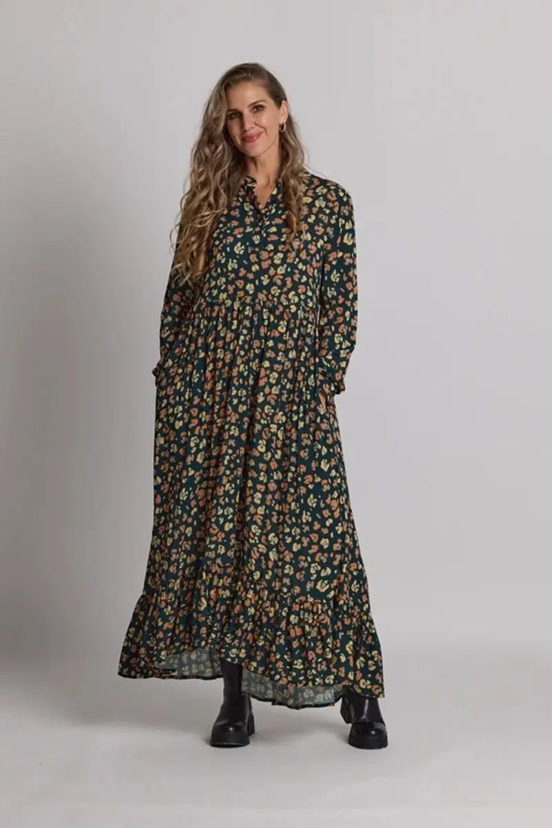 Stella + Gemma - Greenwich Dress - Winter Leopard 1