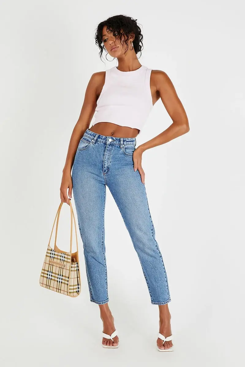 Abrand - 94 High Slim Harlow - Vintage Blue 1