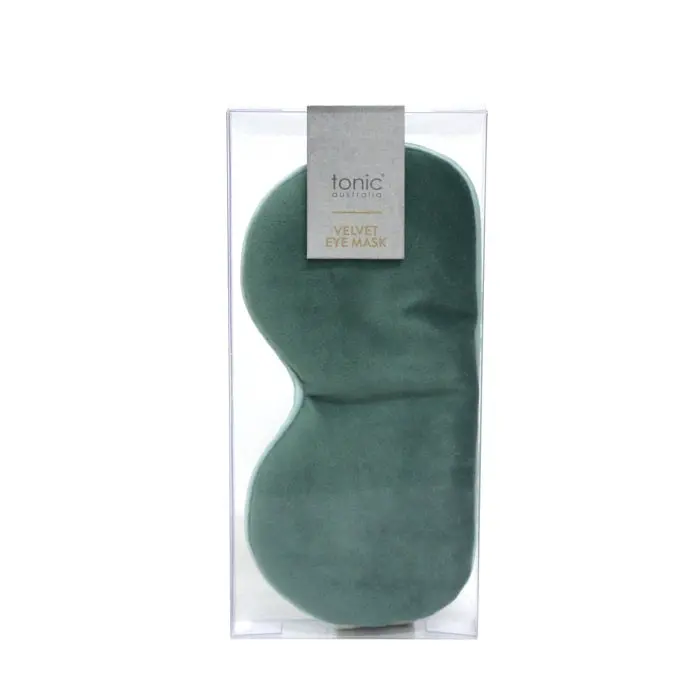 Tonic - Luxe Velvet Eye Mask - Moss 1