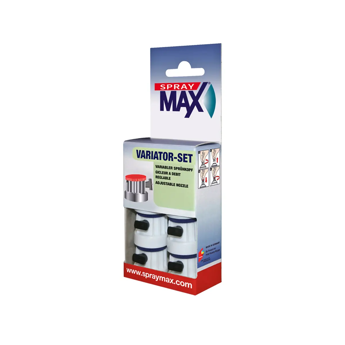Spraymax Adjustable Nozzle Variator Set 1