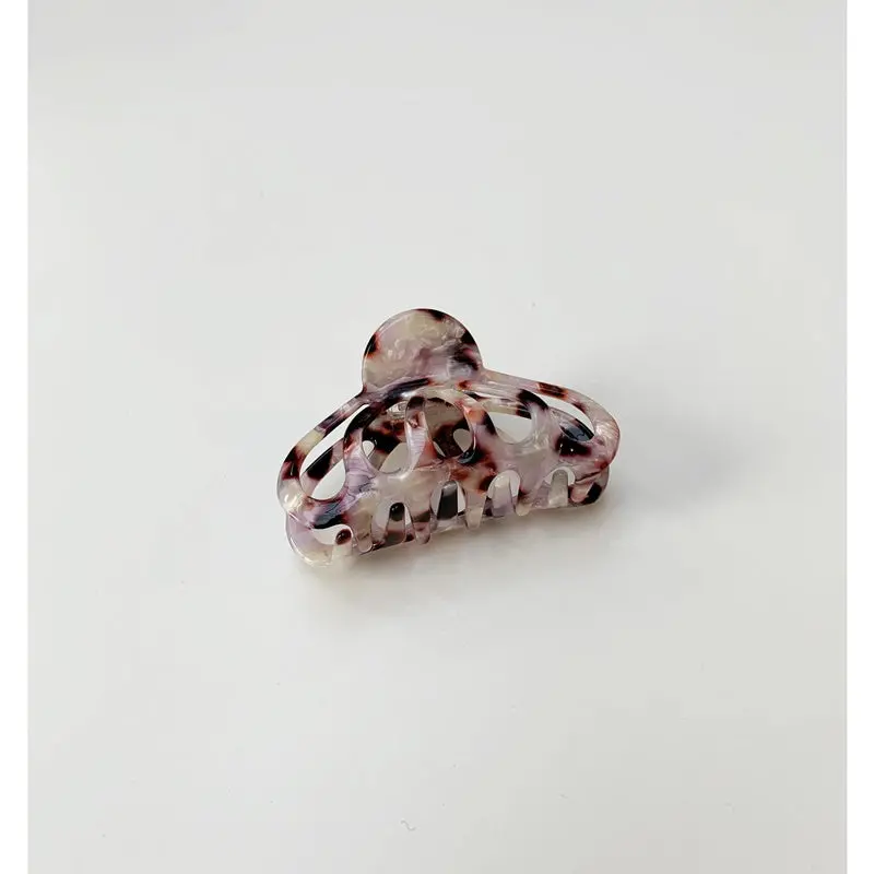 Stella + Gemma - Hair Claw - Basket Pink Pearl 1