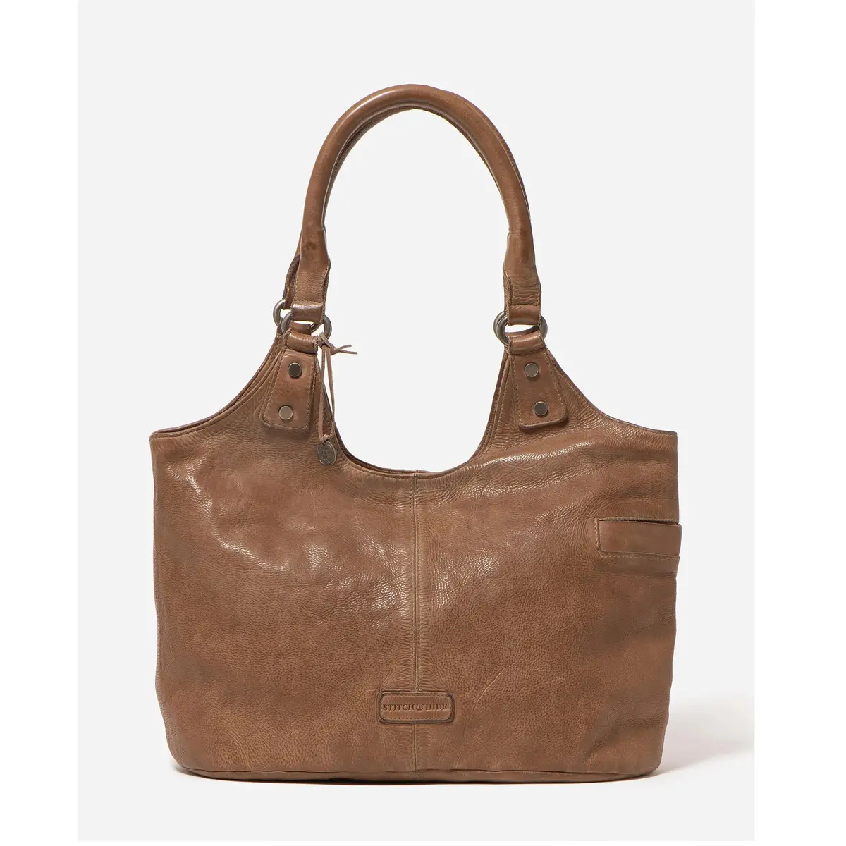 Stitch & Hide - Brunswick Bag -  Taupe 1