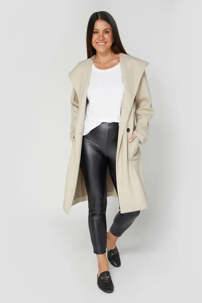 Dear Sutton - Aspen Coat - Alabaster Marle 1