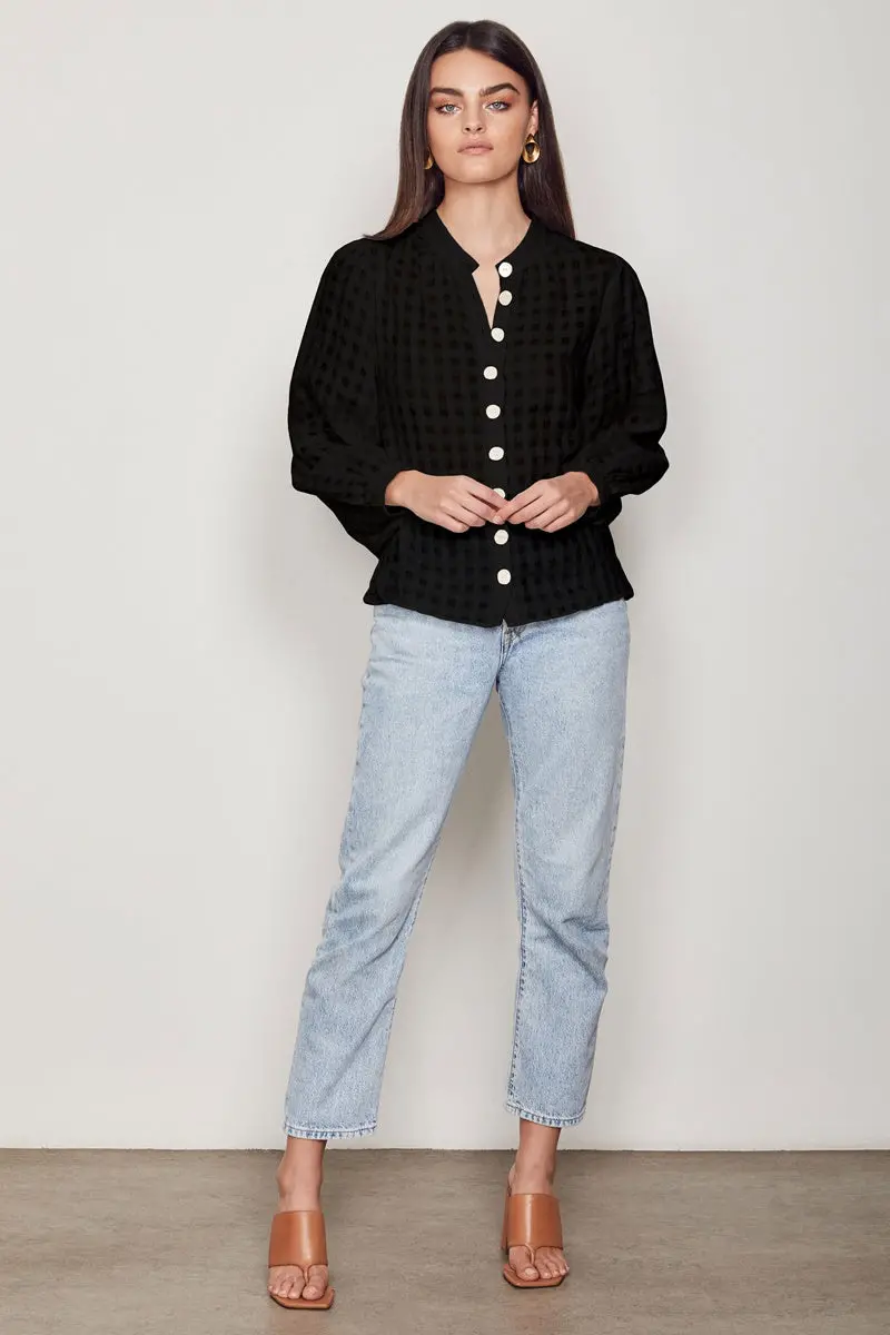Wish - Mindless Blouse - Black 1