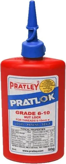 Pratley Pratlok Nut Lock - Grade 6-10 - 50G 1