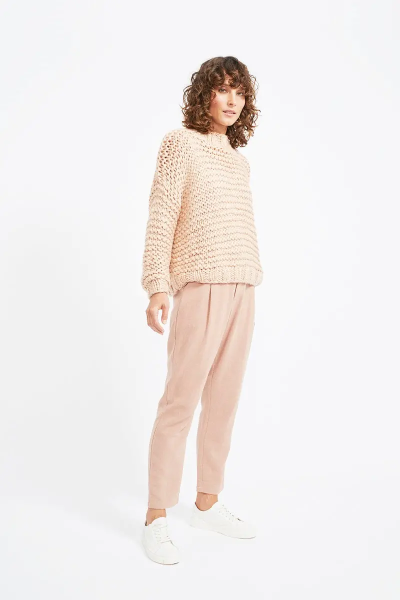 Staple - Tempo Jumper - Dusty Pink 3