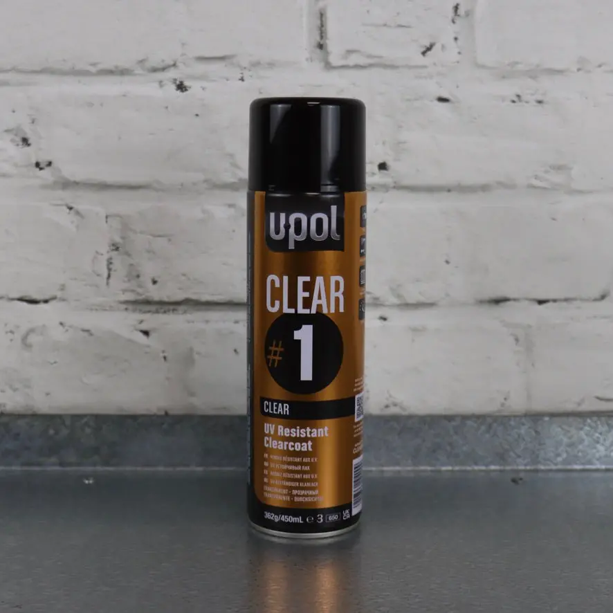 U-Pol Clear #1 Uv Resistant Clear Coat 1