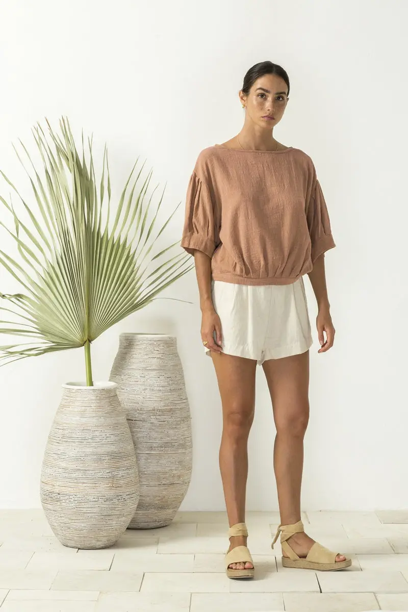Bird & Kite - Anna Top - Cinnamon 1