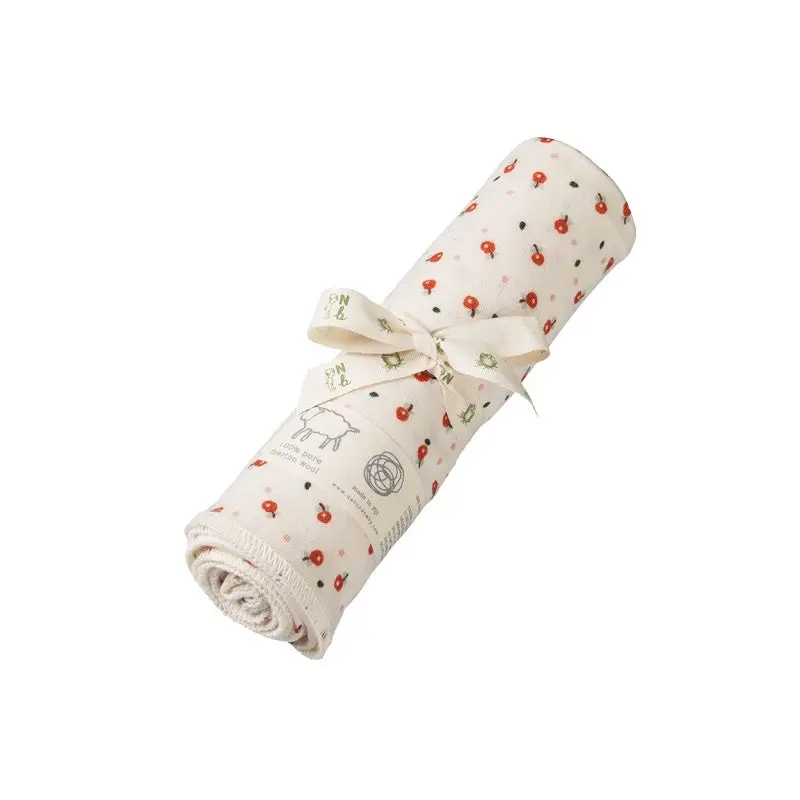 Nature Baby - Cotton Wrap - Posey Blossom Print 1