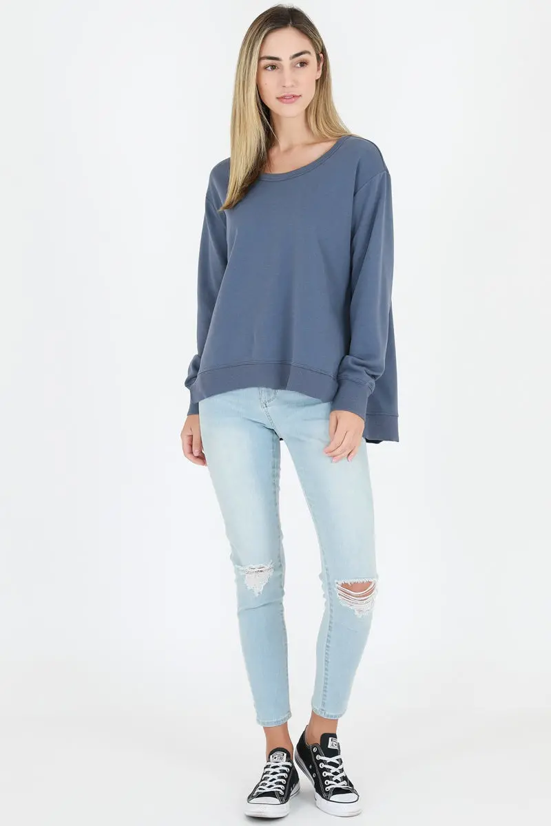 3Rd Story - Ulverstone Sweater - Bluestone 1