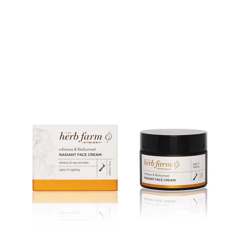 Herb Farm - Echinacea & Blackcurrant Radiant Face Cream 50Ml 1
