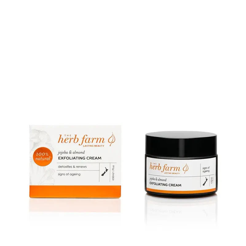 Herb Farm - Jojoba & Almond Exfoliating Cream 50Ml 1
