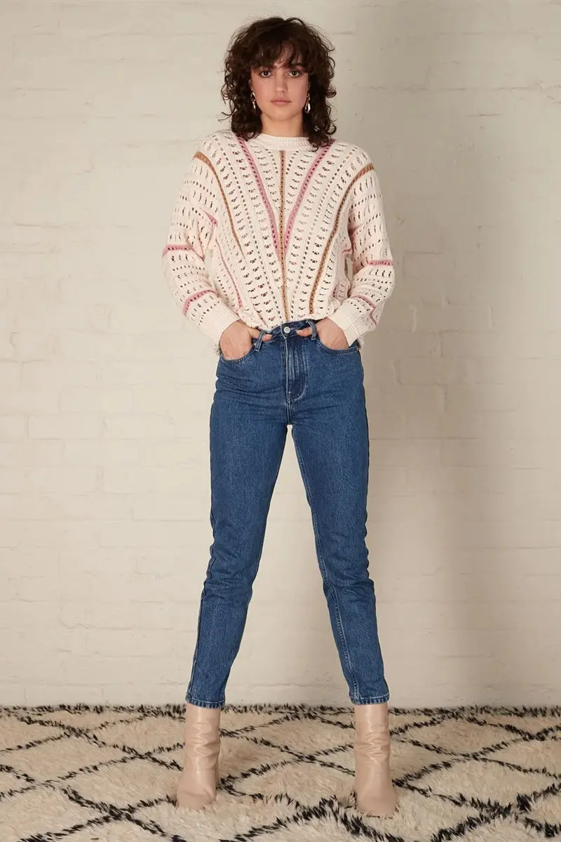Esmaee - Bianca Sweater - Cream 1