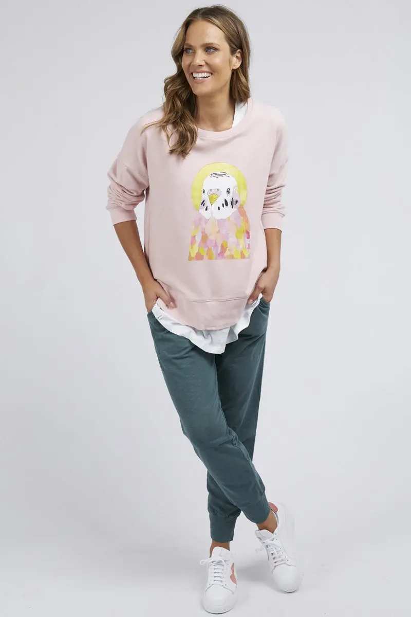 Elm - Laura Budgie Crew - Pink 1