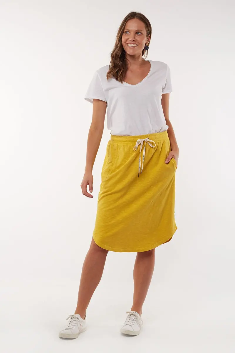 Elm - Fundamental Isla Skirt - Mustard 1