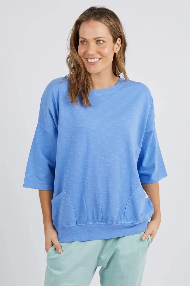 Elm - Fundamental Mazie Sweat - Cornflower 1