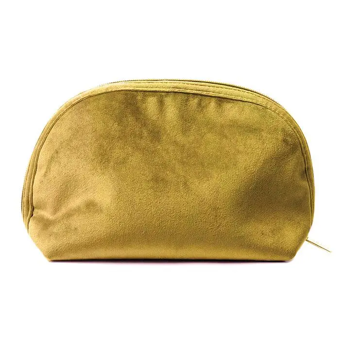 Tonic - Luxe Velvet Pouch - Ochre 1