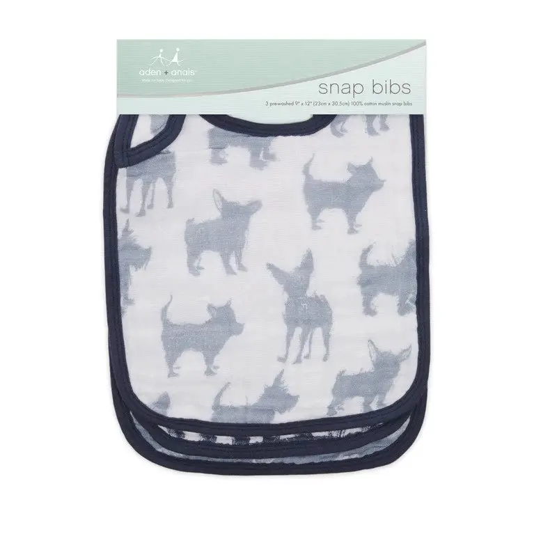 Aden & Anais - Snap Bibs (3 Pack) - Waverly 1