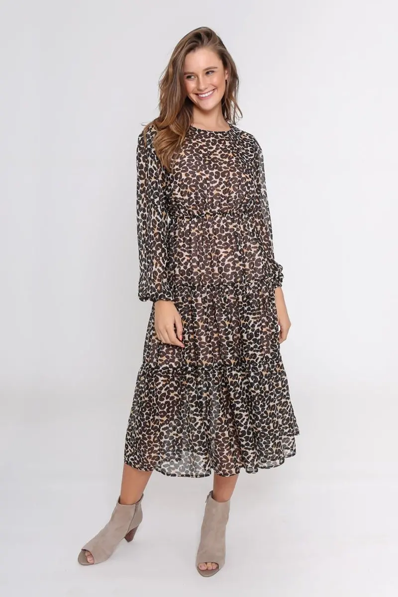 Leoni - Monroe Dress - Leopard 1