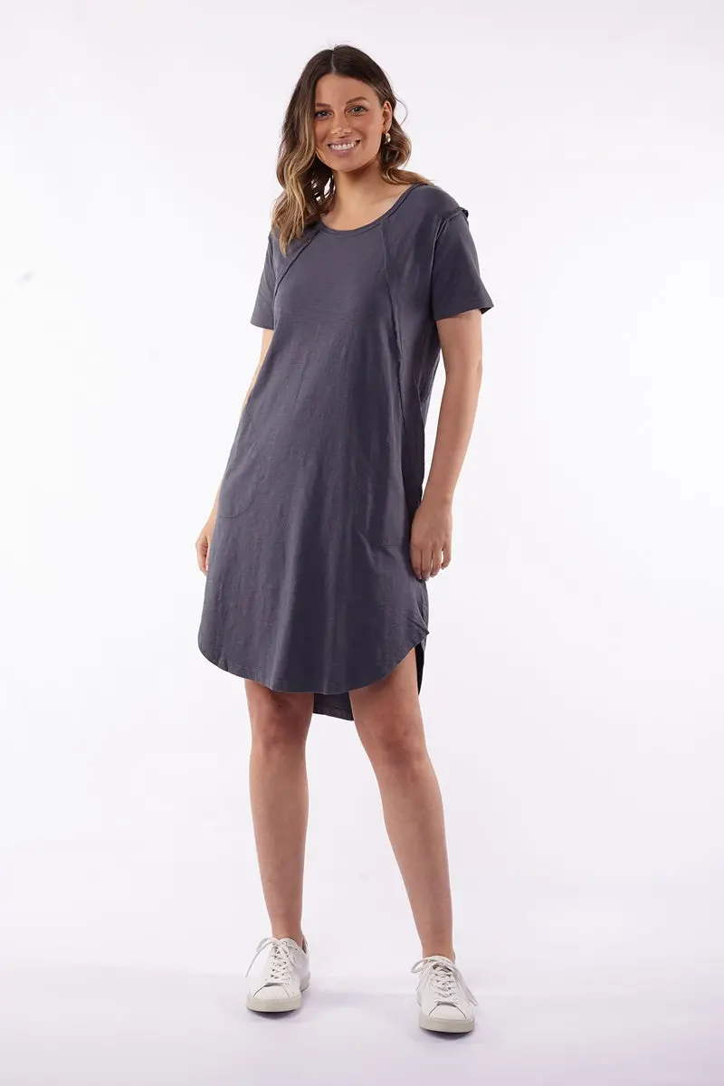 Foxwood - Mackenzie Short Sleeve Dress - Navy 1