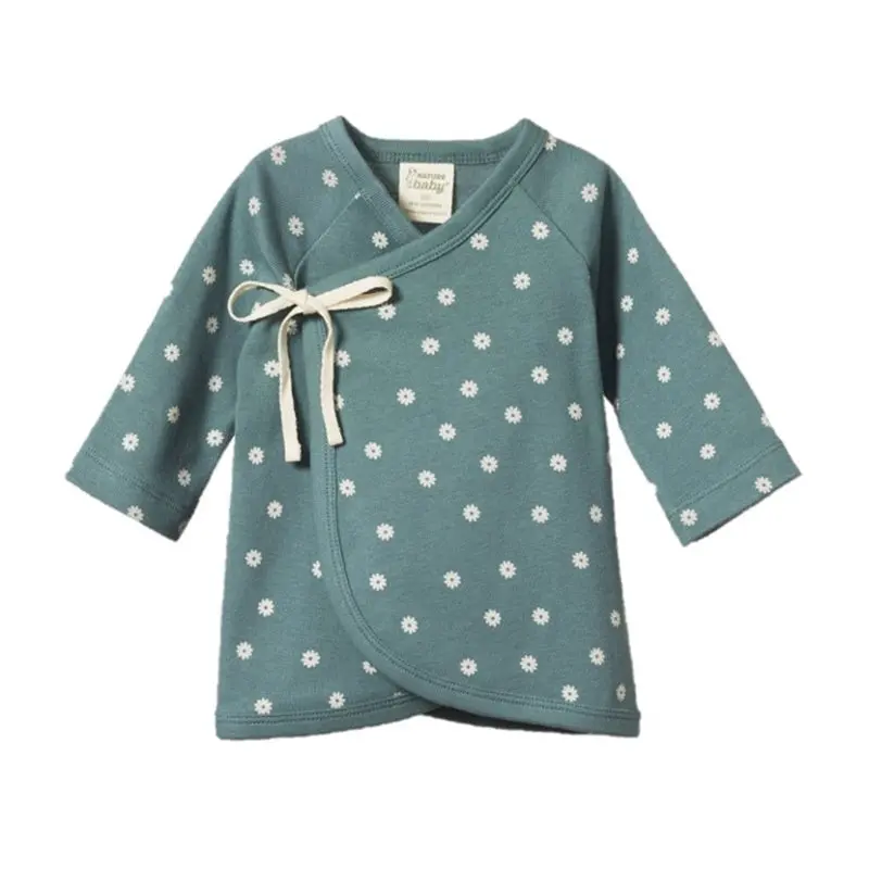 Nature Baby - Kimono Jacket - Chamomile Print 1