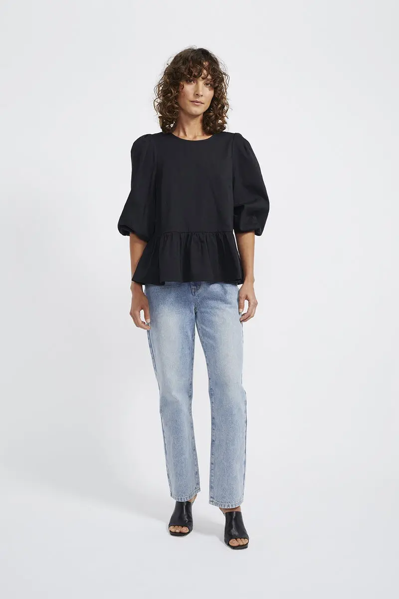 Staple - Zaria Blouse - Black 1