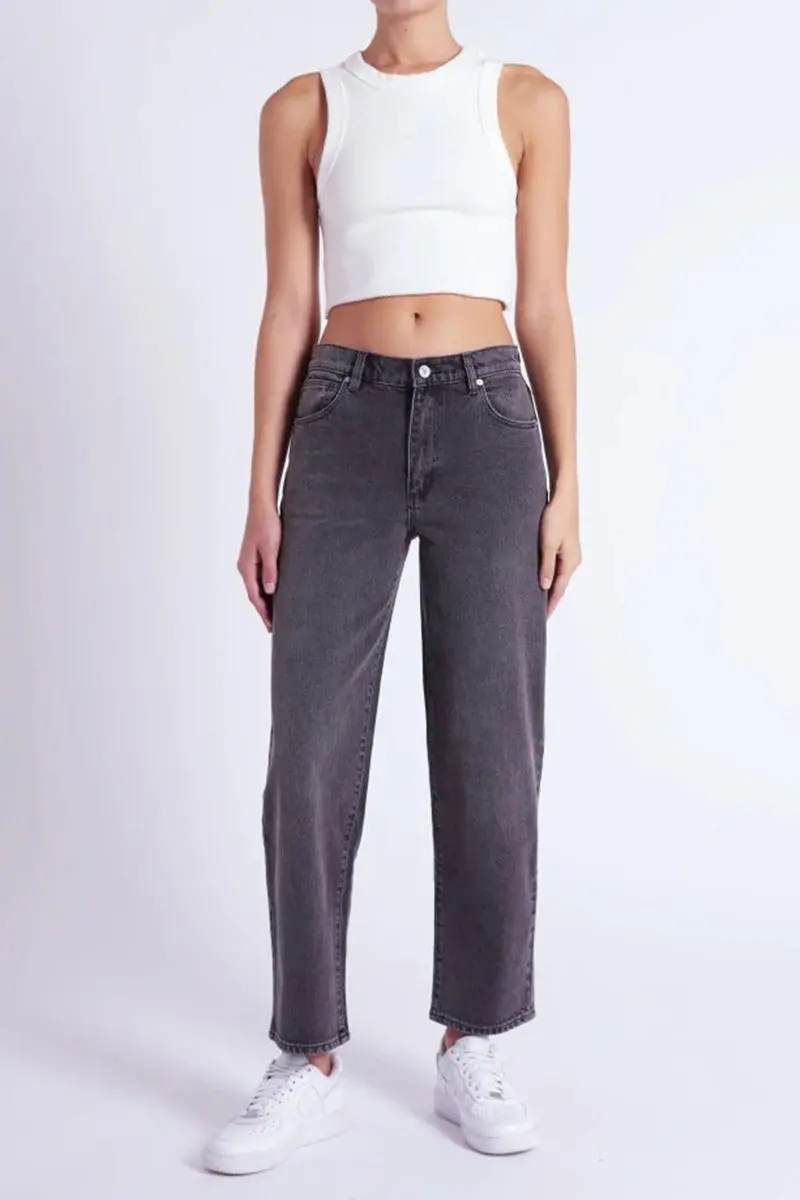 Abrand - 95 Mid Straight - Nora - Vintage Black 1