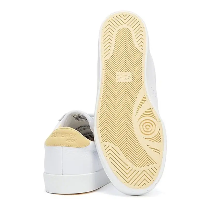 Superga - 2843 Club S Comfort Leather - White/Beige 2