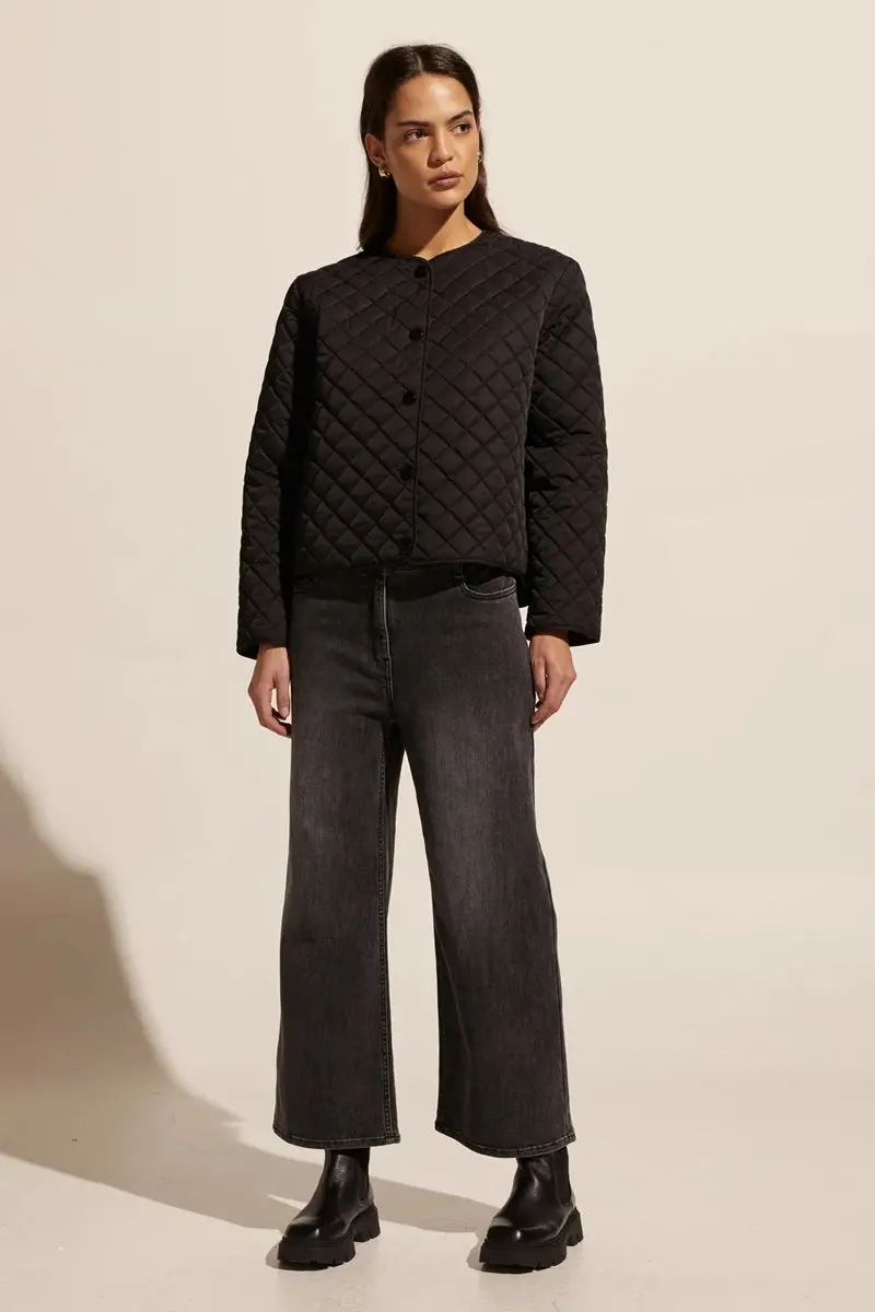 Zoe Kratzmann - Beacon Jean - Washed Black Denim 1