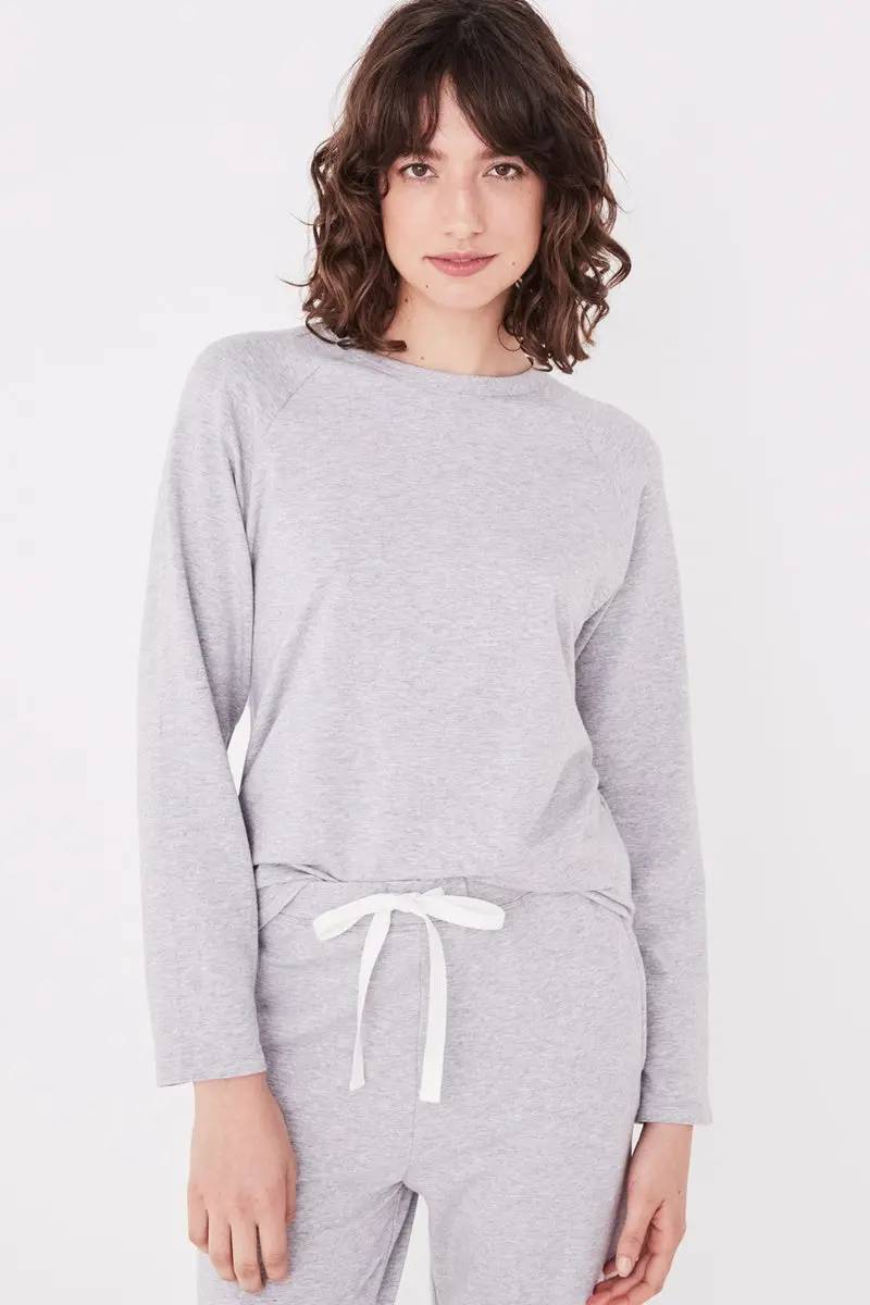 Assembly Label - Kin Fleece Top - Grey Marle 3