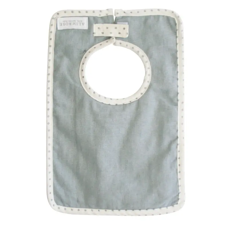 Alimrose - Bobby Bib Grey Linen 2