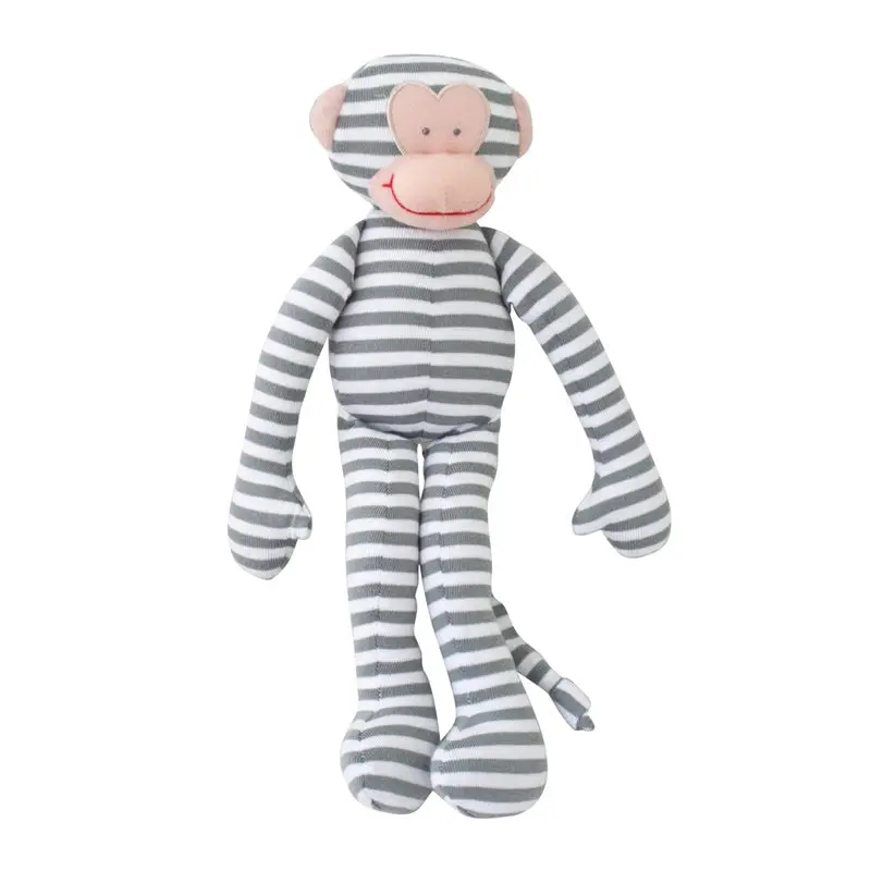 Alimrose - Monkey Rattle - Grey Stripe 1