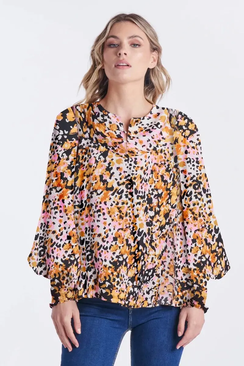 Sass - Susanna Top - Animal 1