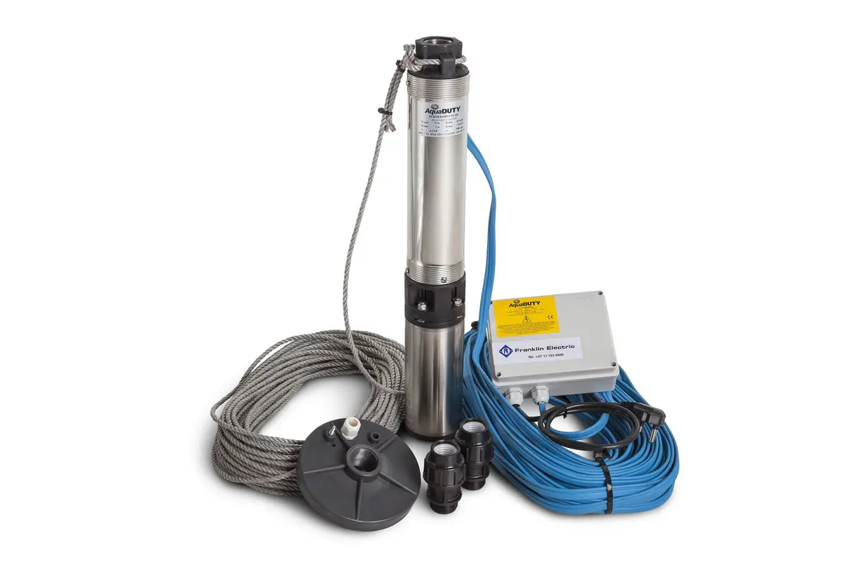 Aquaduty 100Mm Submersible Borehole Pumping Kits 1