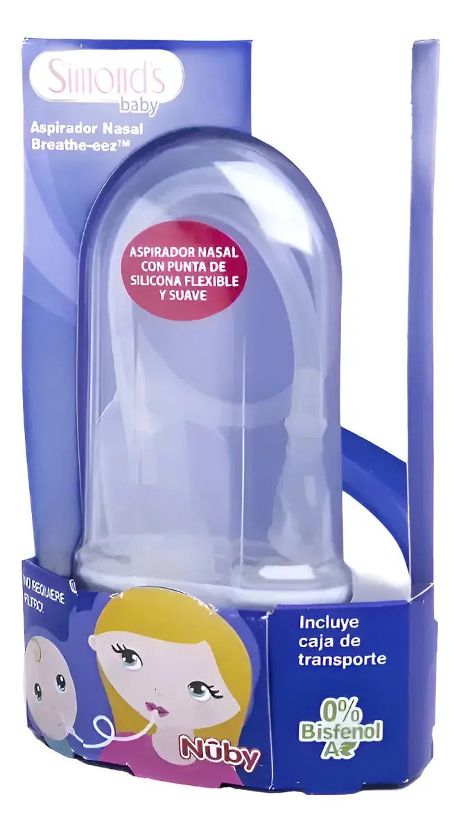 Aspirador Nasal Breatheeez Nuby Simonds 1