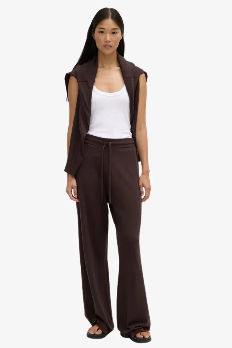 Assembly Label - Cotton Cashmee Lounge Pant - Ganache 1