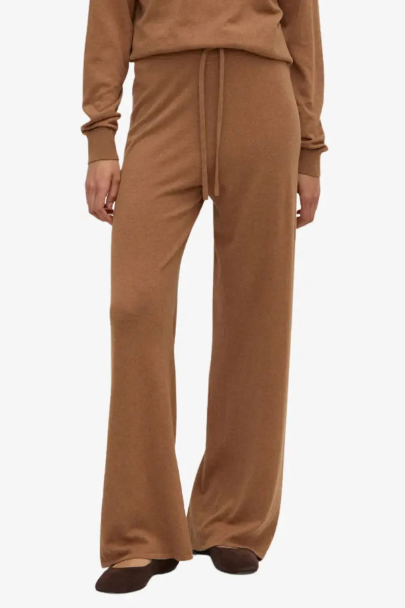 Assembly Label - Cotton Cashmere Lounge Pant - Fawn 1