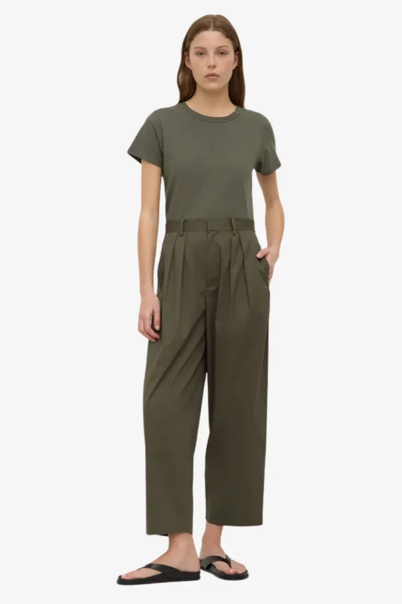 Assembly Label - Geno Poplin Pant - Moss 1